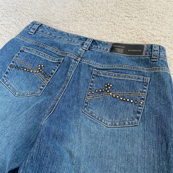 Liz Claiborne straight leg Jean, size 12 - Picture 6 of 6